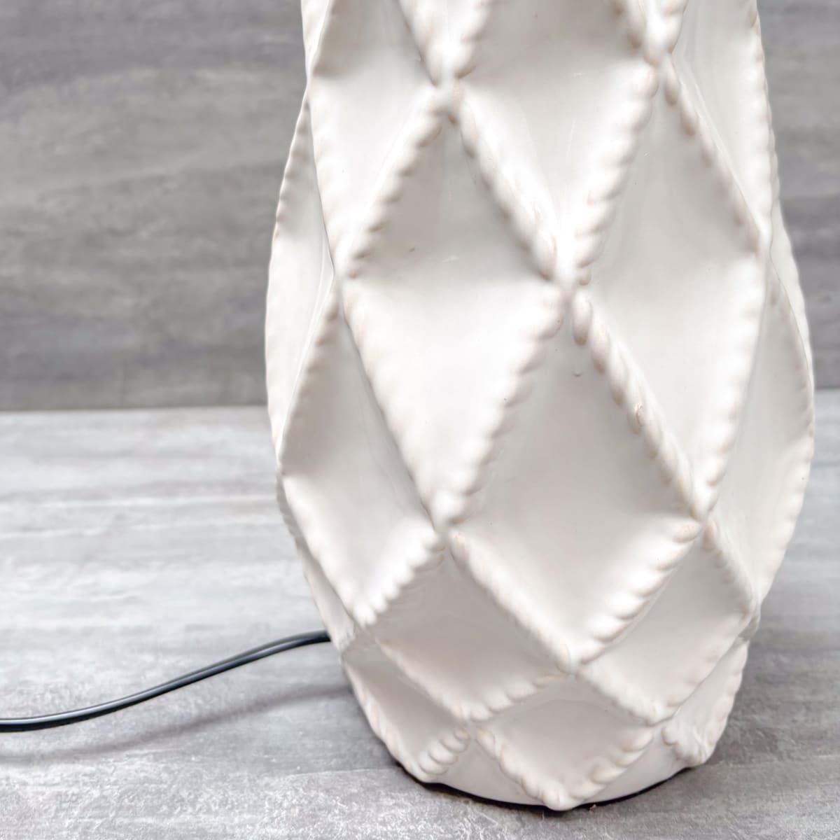 Ivory Ceramic Table Lamp