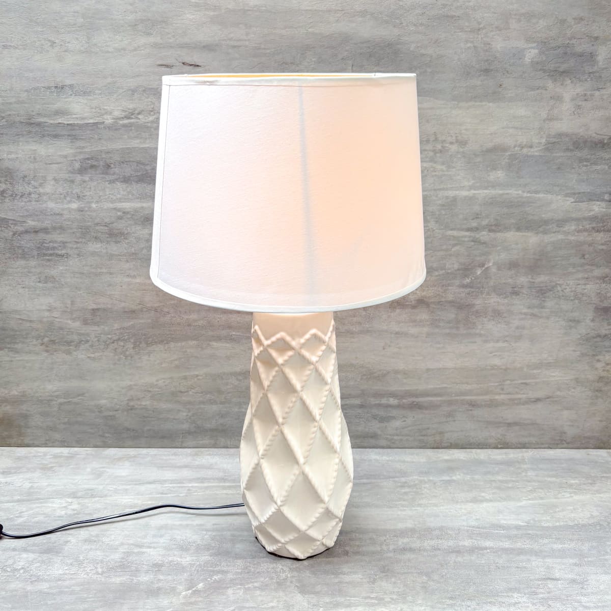 Ivory Ceramic Table Lamp