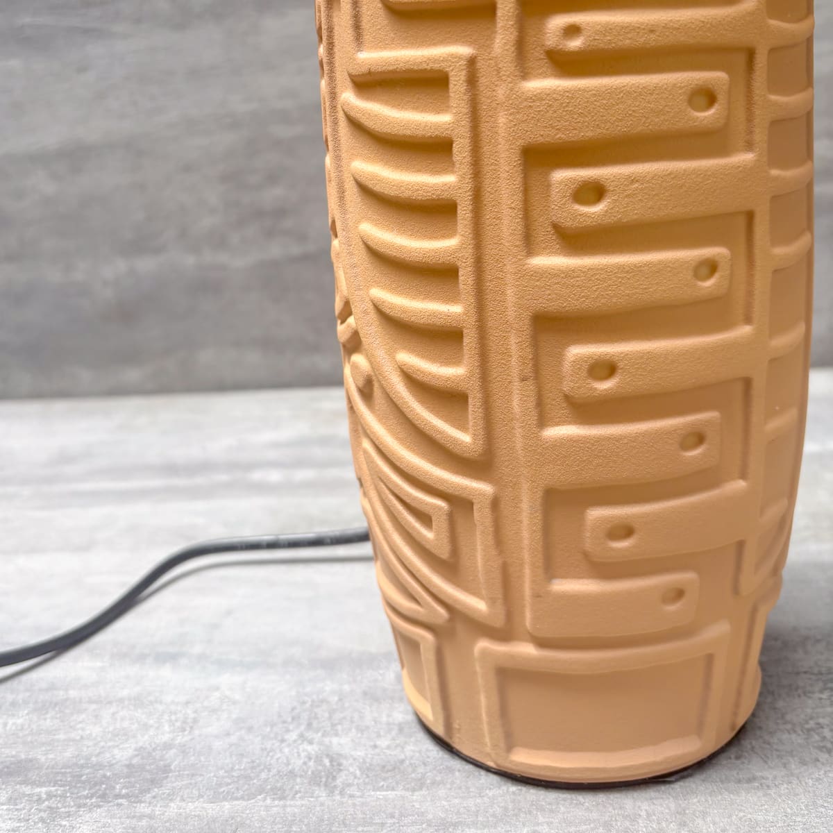 Tribal Totem Terracotta Lamp - Home Artisan