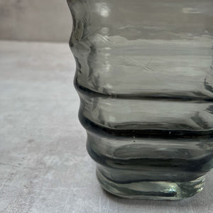 Hudson Smoky Glass Vase (Large) - Home Artisan