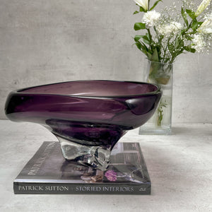 Clara Violet Luxury Glass Object - Home Artisan
