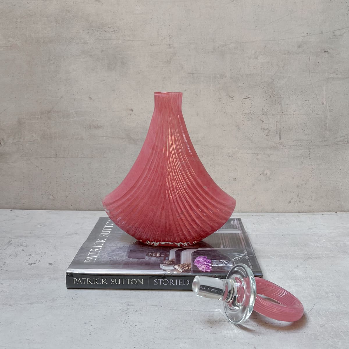 Hayden Pink Opulent Glass Vase - Home Artisan