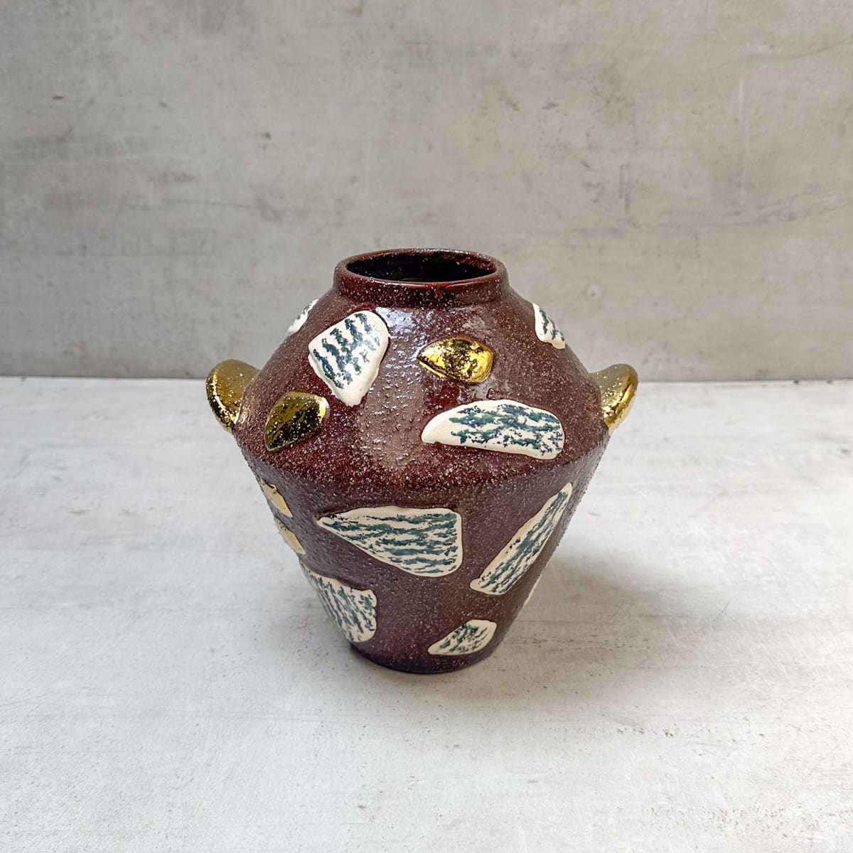 Terra Mosaic Ceramic Vase - Home Artisan