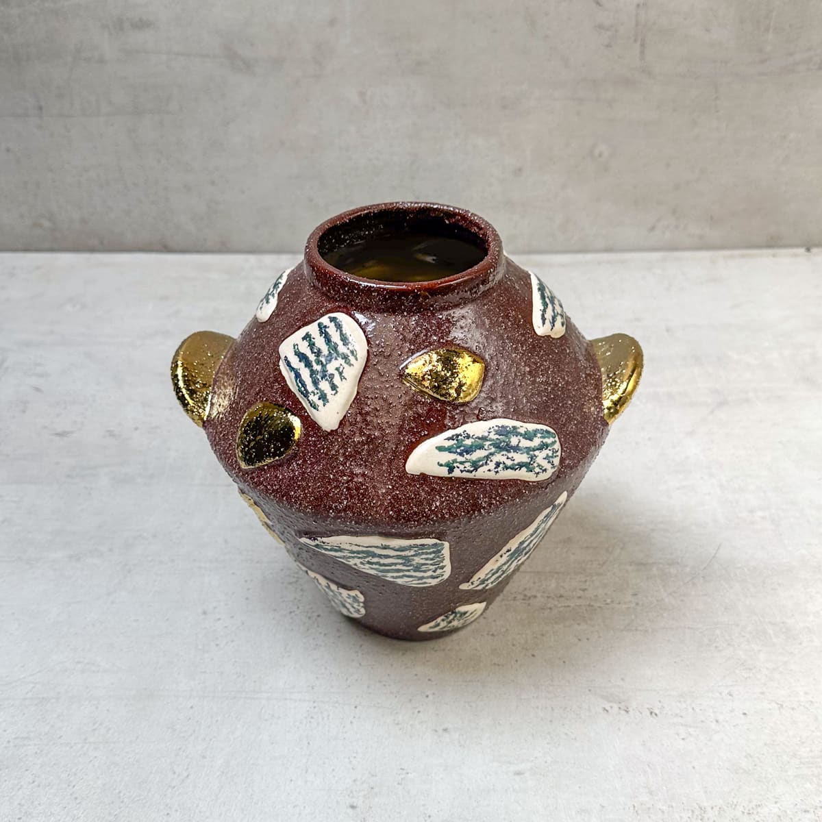 Terra Mosaic Ceramic Vase - Home Artisan