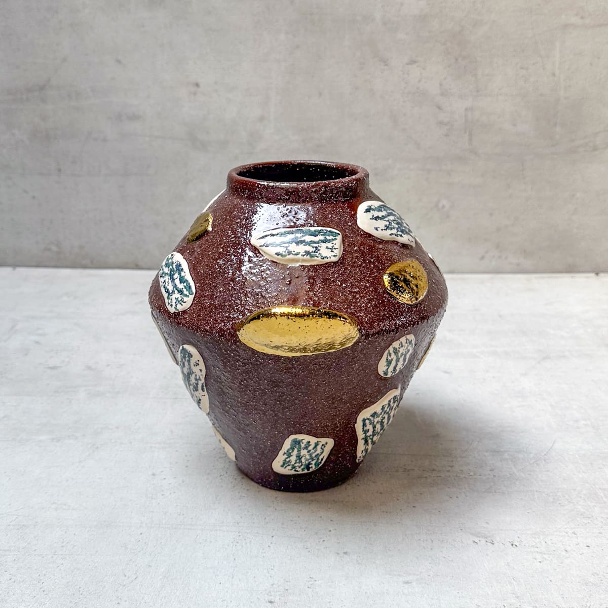 Terra Mosaic Ceramic Vase - Home Artisan