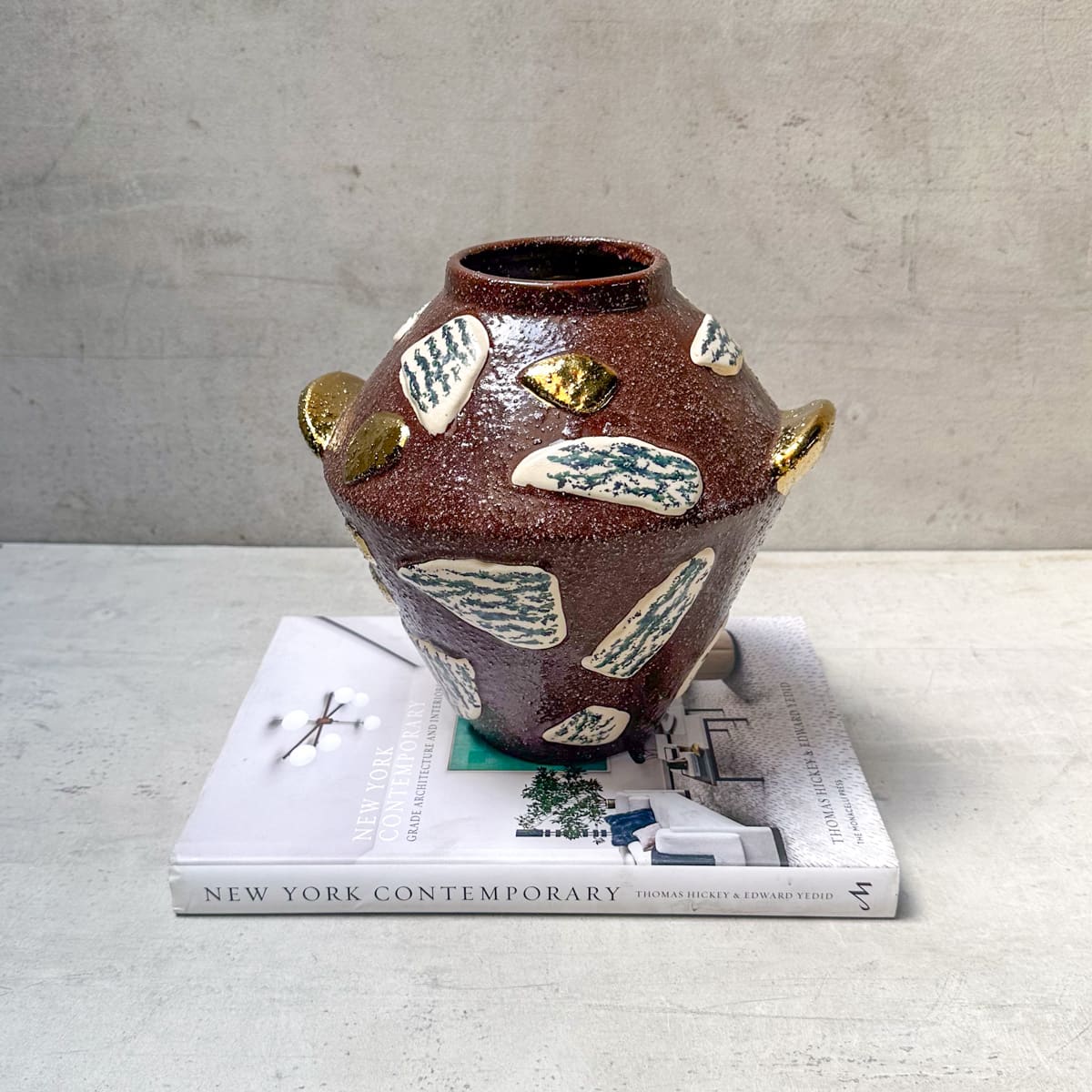 Terra Mosaic Ceramic Vase - Home Artisan