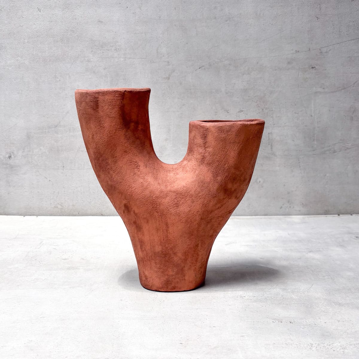 Ashwick Terracotta Ceramic Vase - Home Artisan