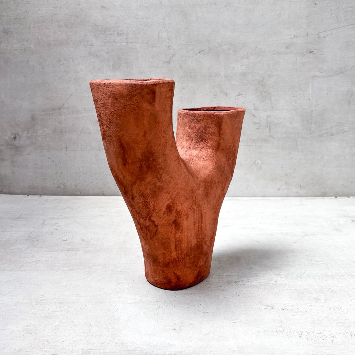 Ashwick Terracotta Ceramic Vase - Home Artisan