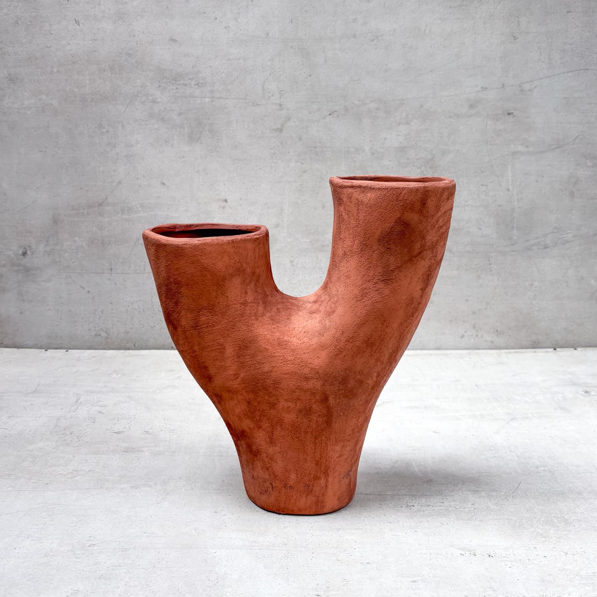 Ashwick Terracotta Ceramic Vase - Home Artisan