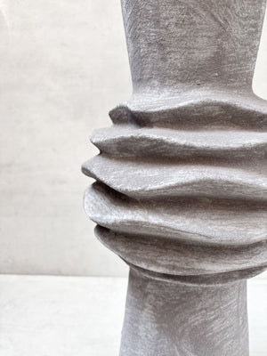 Kenslow Grey Ceramic Vase - Home Artisan