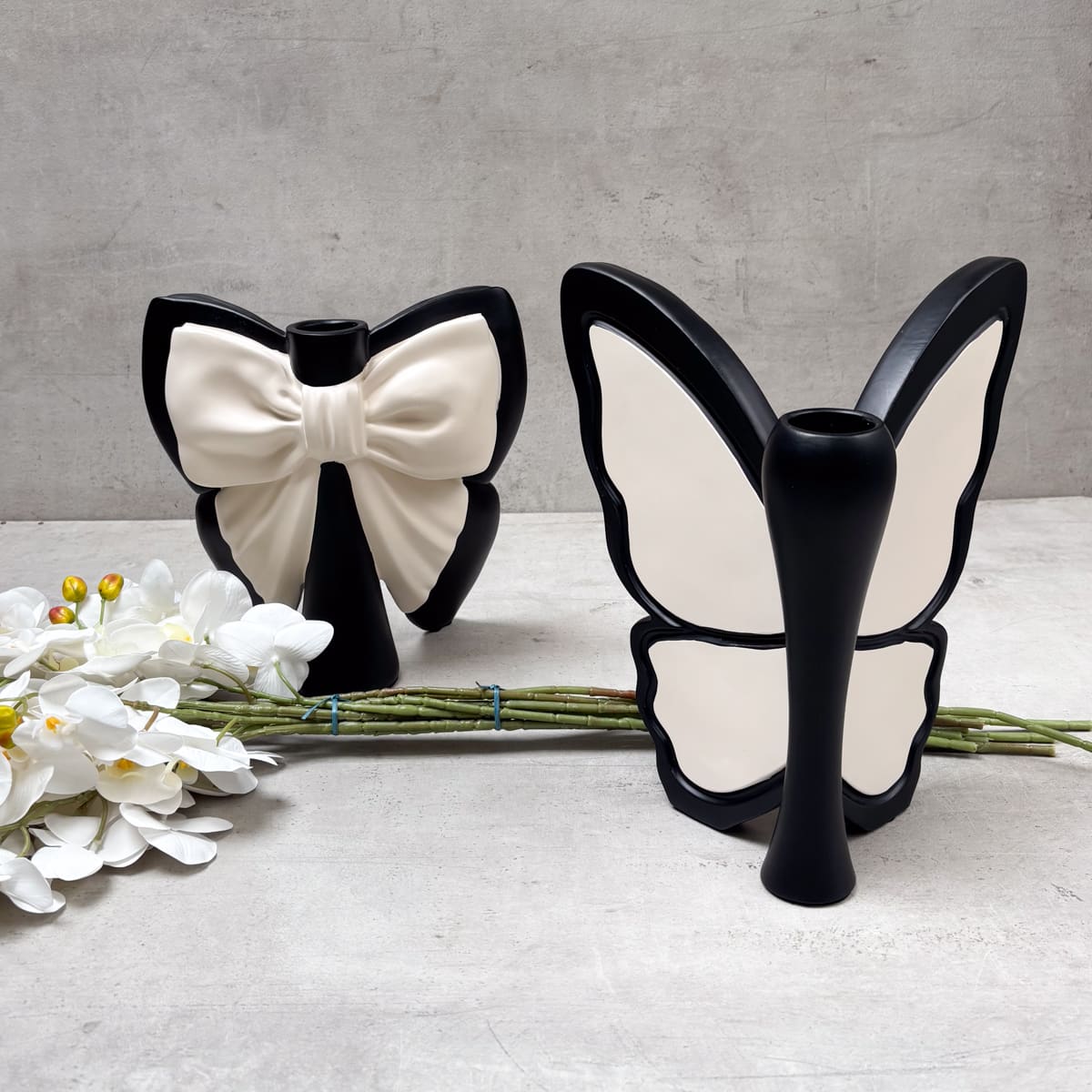 Sculptural Butterfly Wing Vase - Home Artisan