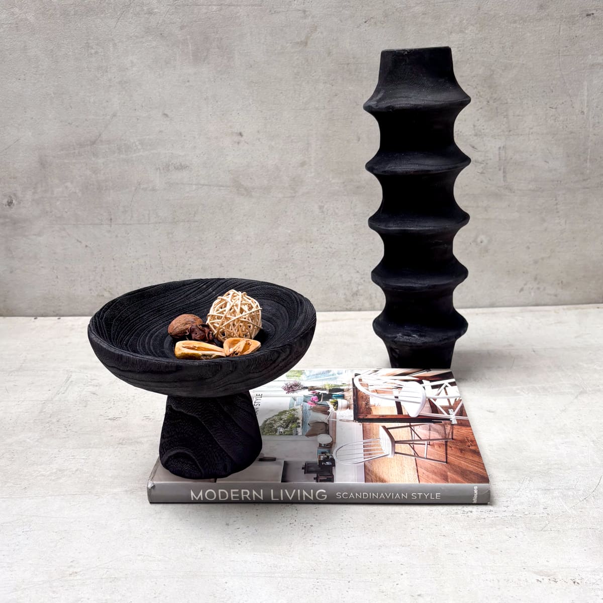 Rustic Decorative Wooden Bowl - Home Artisan