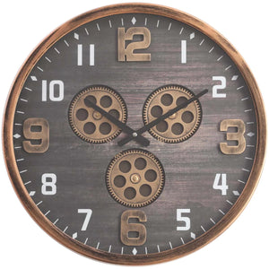 Clint Metal Wall Clock - Home Artisan