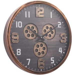 Clint Metal Wall Clock - Home Artisan
