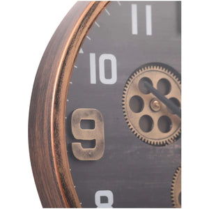 Clint Metal Wall Clock - Home Artisan
