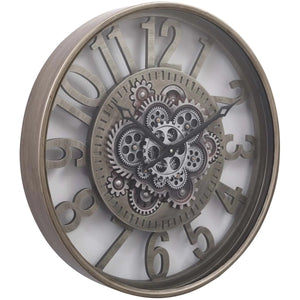 Damion Metal Wall Clock - Home Artisan