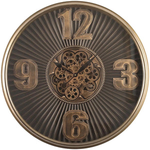 Shavez Metal Wall Clock - Home Artisan