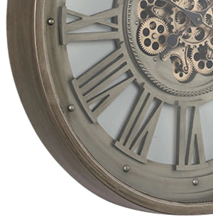 Ferrigno Metal Wall Clock - Home Artisan