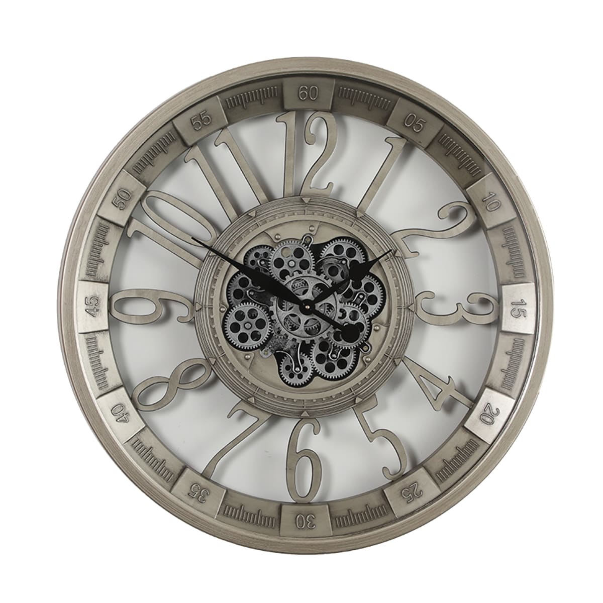 Fyodor Industrial Metal Wall Clock (31 inches) - Home Artisan