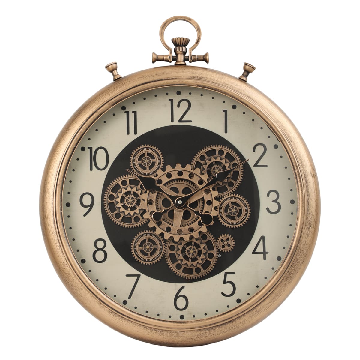 Kier Vintage Metal Wall Clock (21 inches) - Main Image