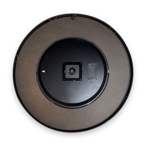 Theodore Cream Black & Gold Industrial Gear Metal Wall Clock - Home Artisan