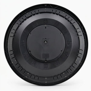 Nero Black Metal Wall Clock - Home Artisan