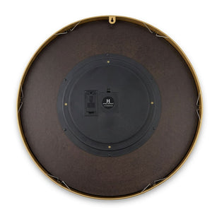 Reginald Antique Bronze Metal Wall Clock - Home Artisan