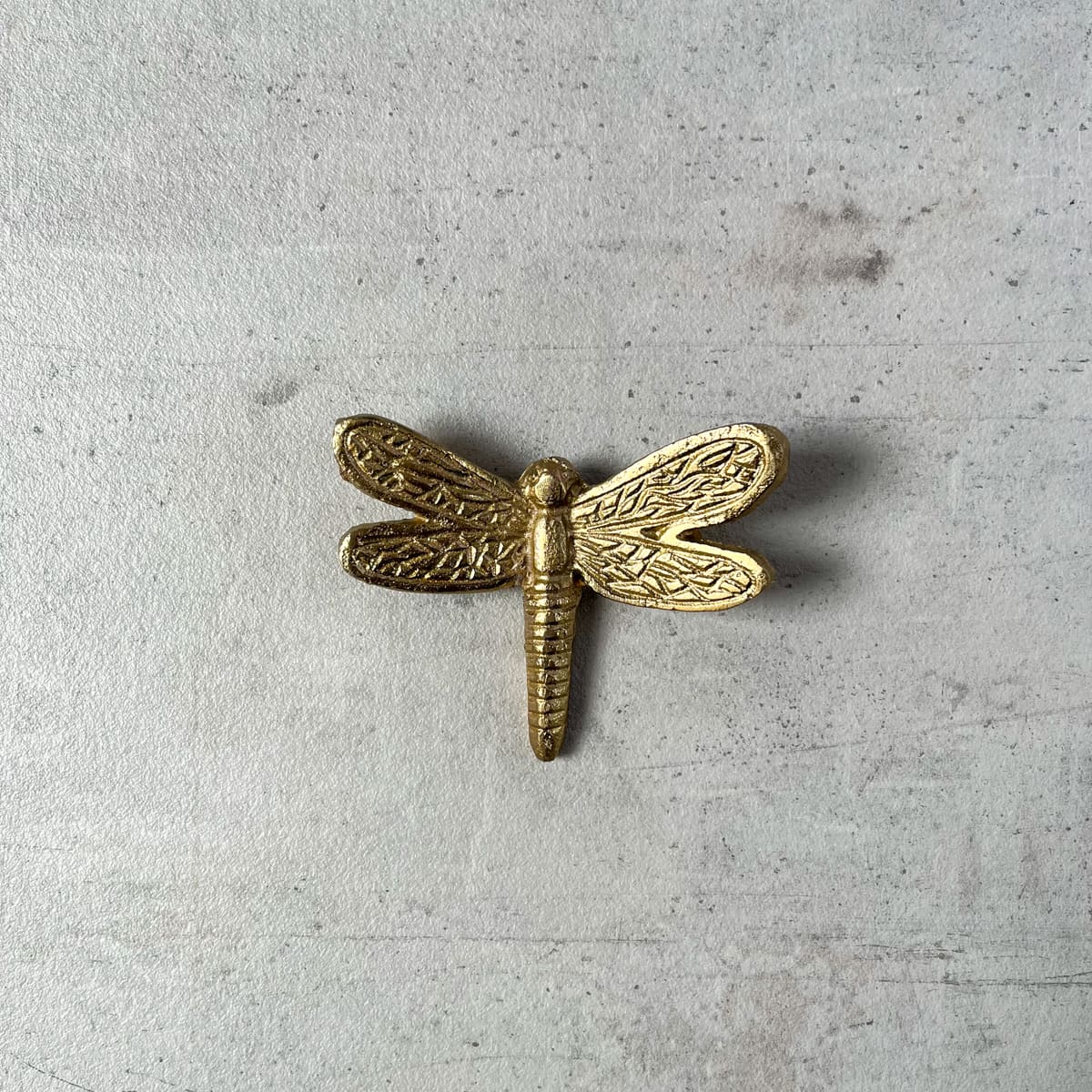 Seraphine Metal Dragonfly Wall Sculpture (Gold) - Set of 2 - Home Artisan