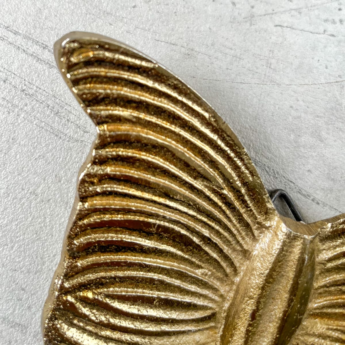 Alexandra Metal Butterfly Wall Sculpture (Gold) - Set of 2 - Home Artisan