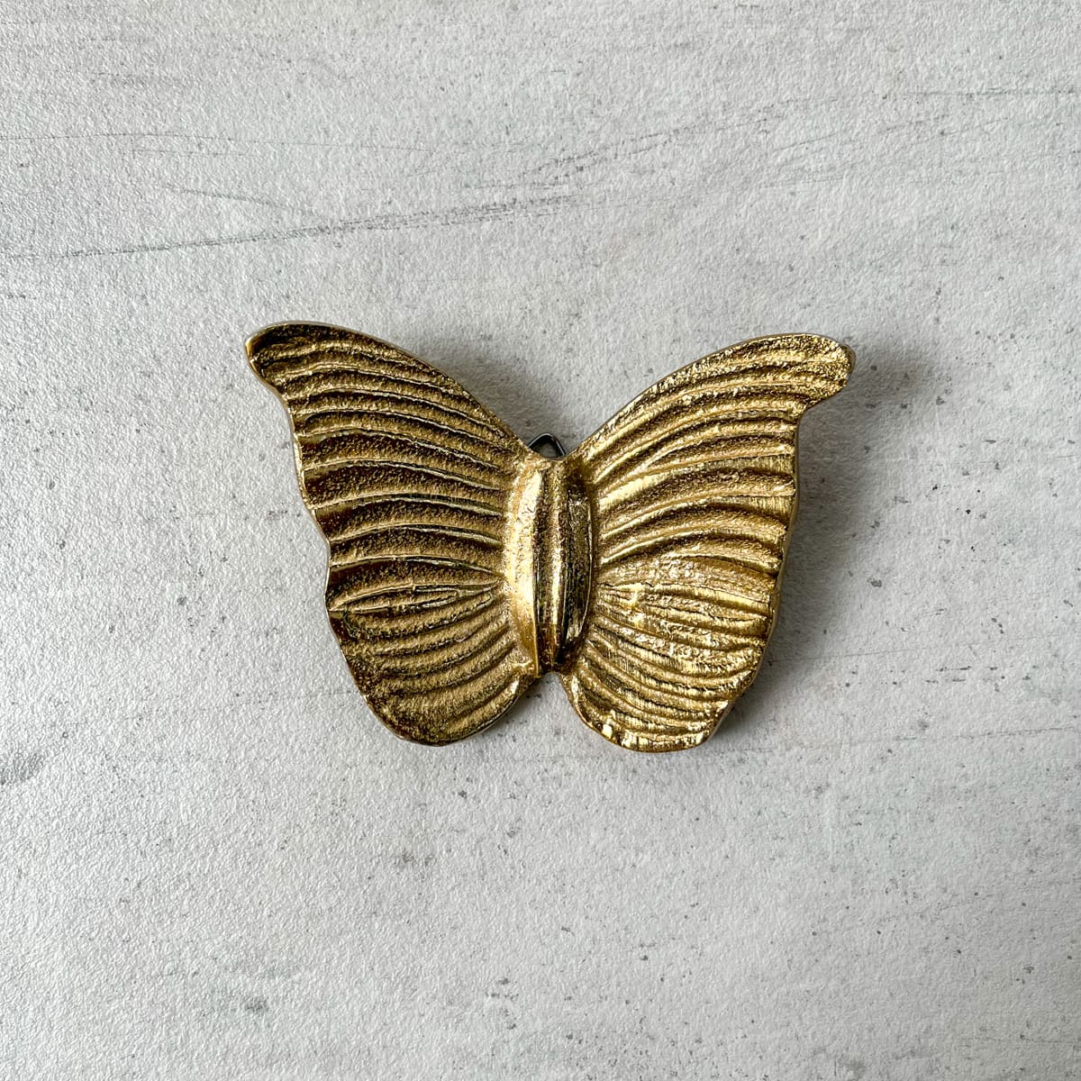 Alexandra Metal Butterfly Wall Sculpture (Gold) - Set of 2 - Home Artisan