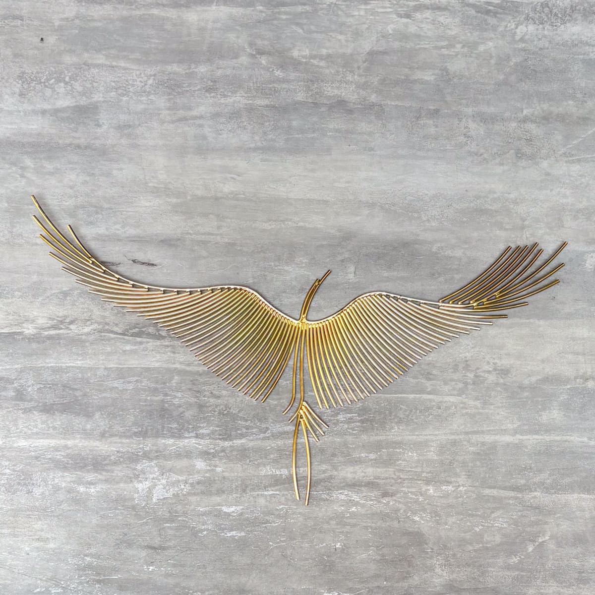 Graceful Flying Cranes Metal Wall Sculpture (Set of 6) - Home Artisan