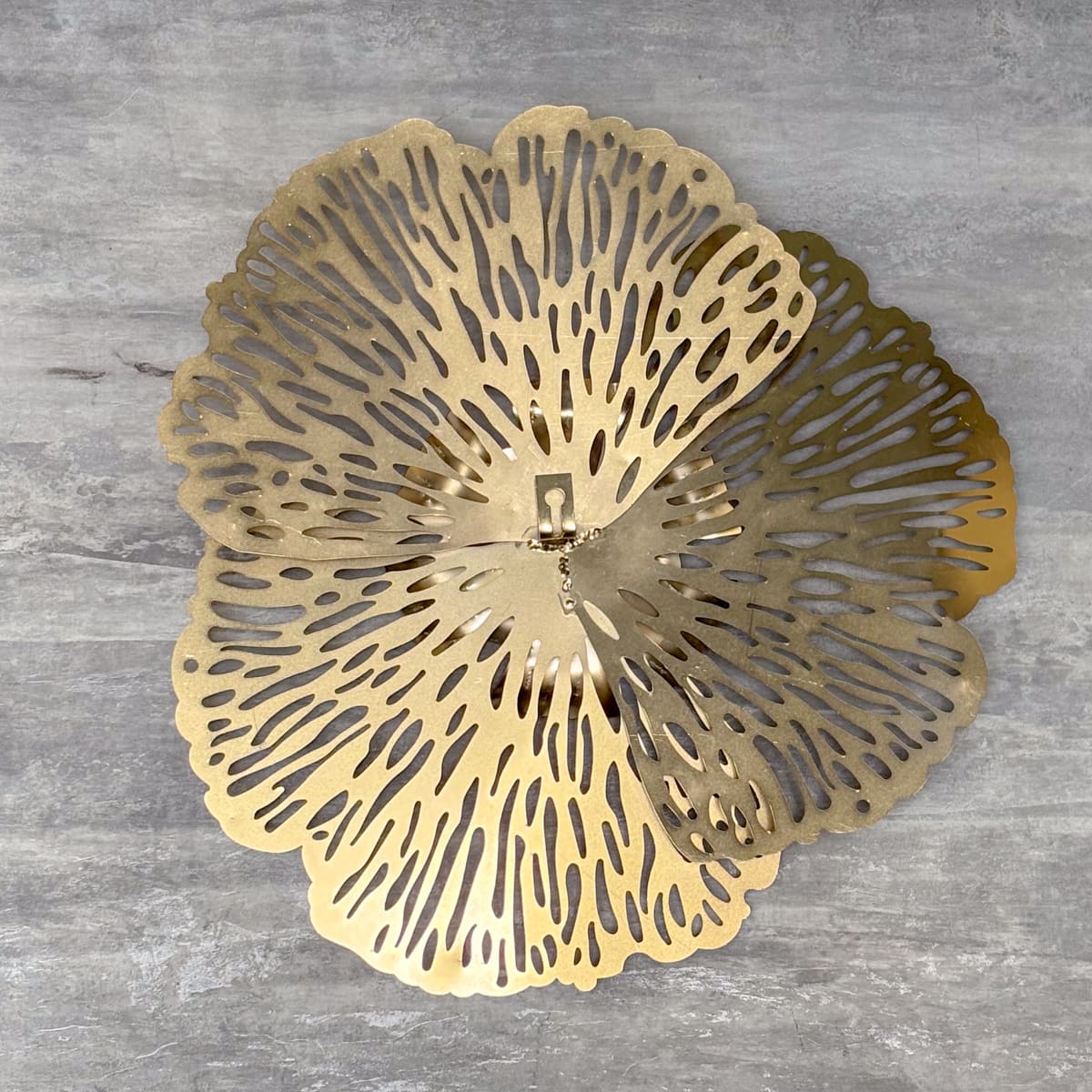 Golden Filigree Petal Wall Decor (Set of 2)