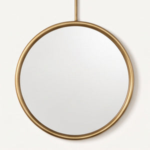 Aurelia Round Hanging Wall Mirror (Large) - Home Artisan