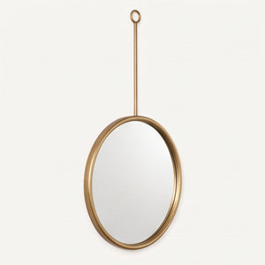 Aurelia Round Hanging Wall Mirror (Large) - Home Artisan