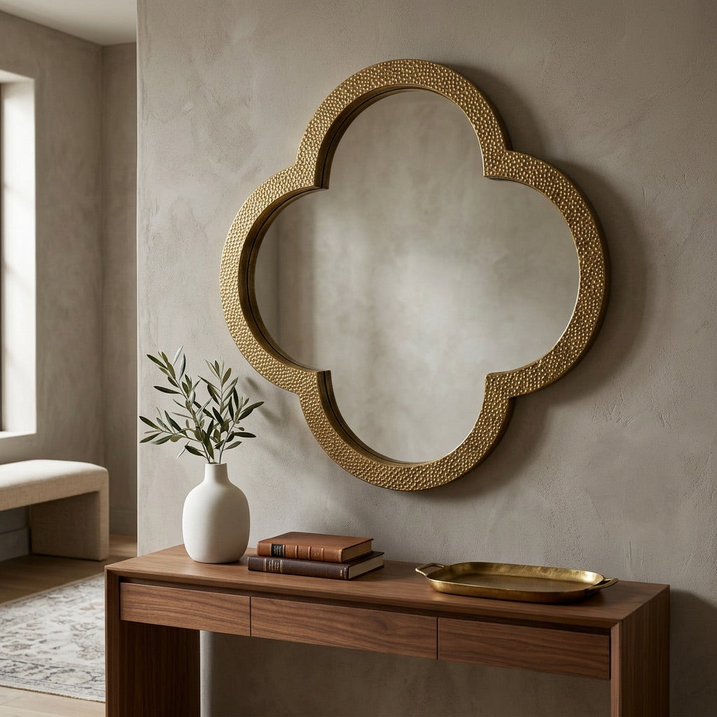 Valora Quatrefoil Wall Mirror - Home Artisan