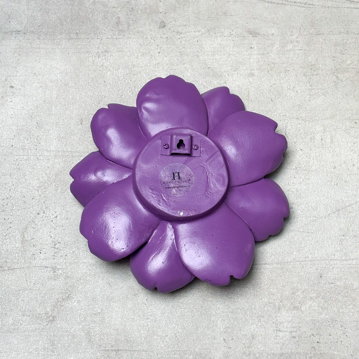 Peony Flowers Wall Sculpture (Purple) - Home Artisan