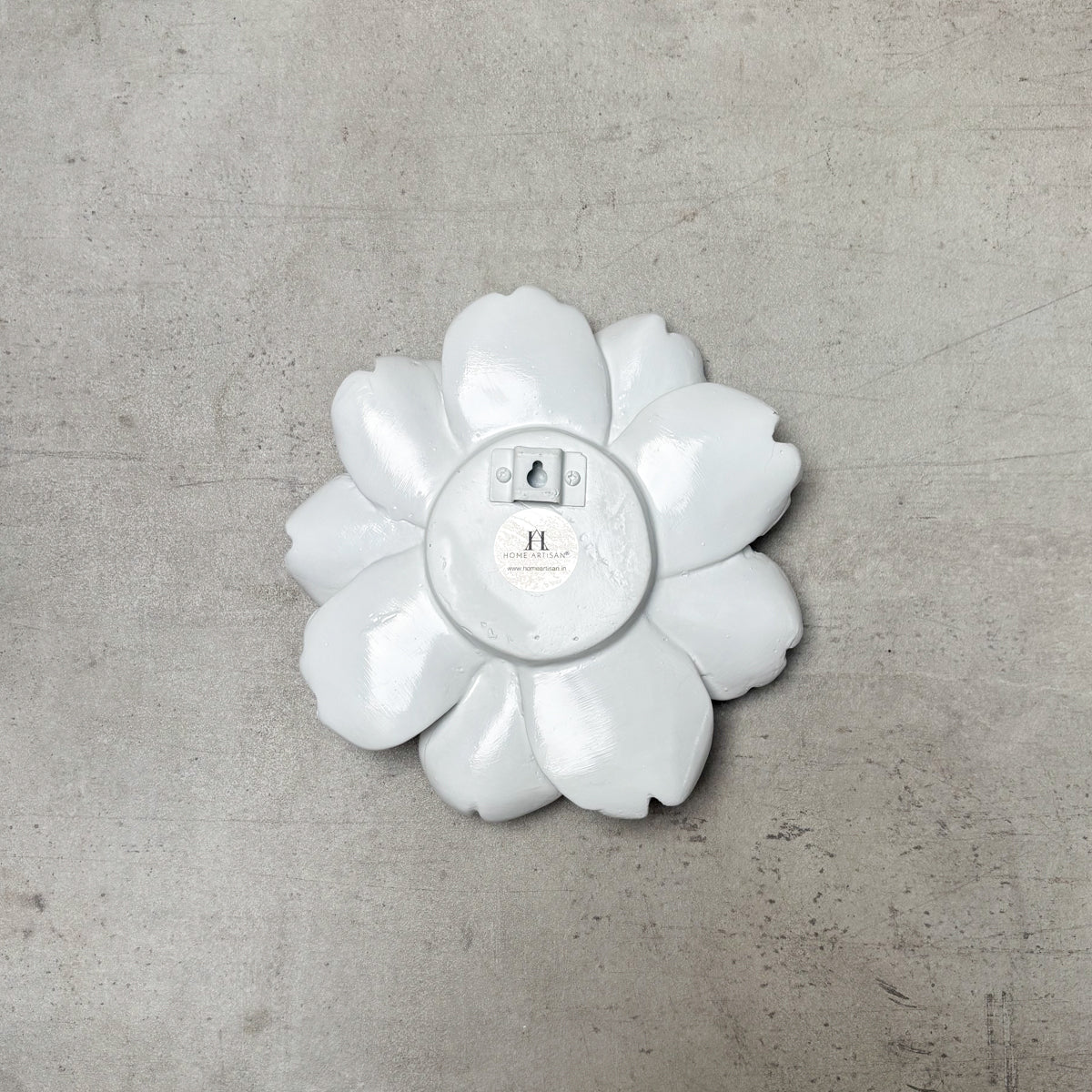 Peony Flowers Wall Sculpture (White) - Home Artisan