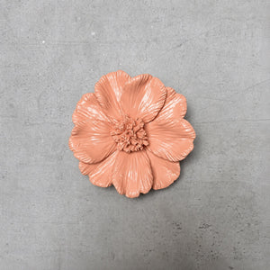 Peony Flowers Wall Sculpture (Peach) - Home Artisan