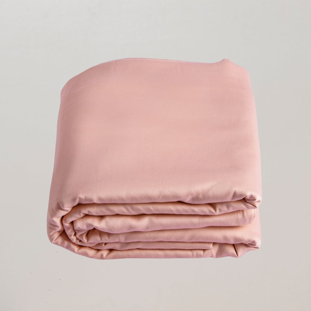 Solid Coral Peach Duvet Cover by Veda Homes (Queen)