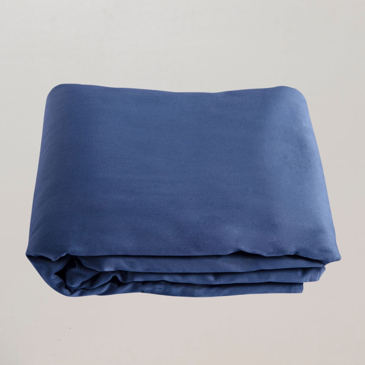 Solid Moonlight Blue Duvet Cover by Veda Homes