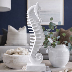 Elmo Seahorse Sculpture