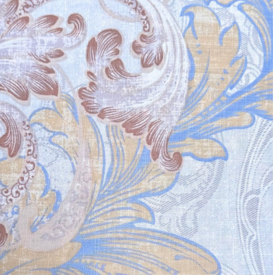 Genevieve Victorian Print Cotton Linen Duvet Cover