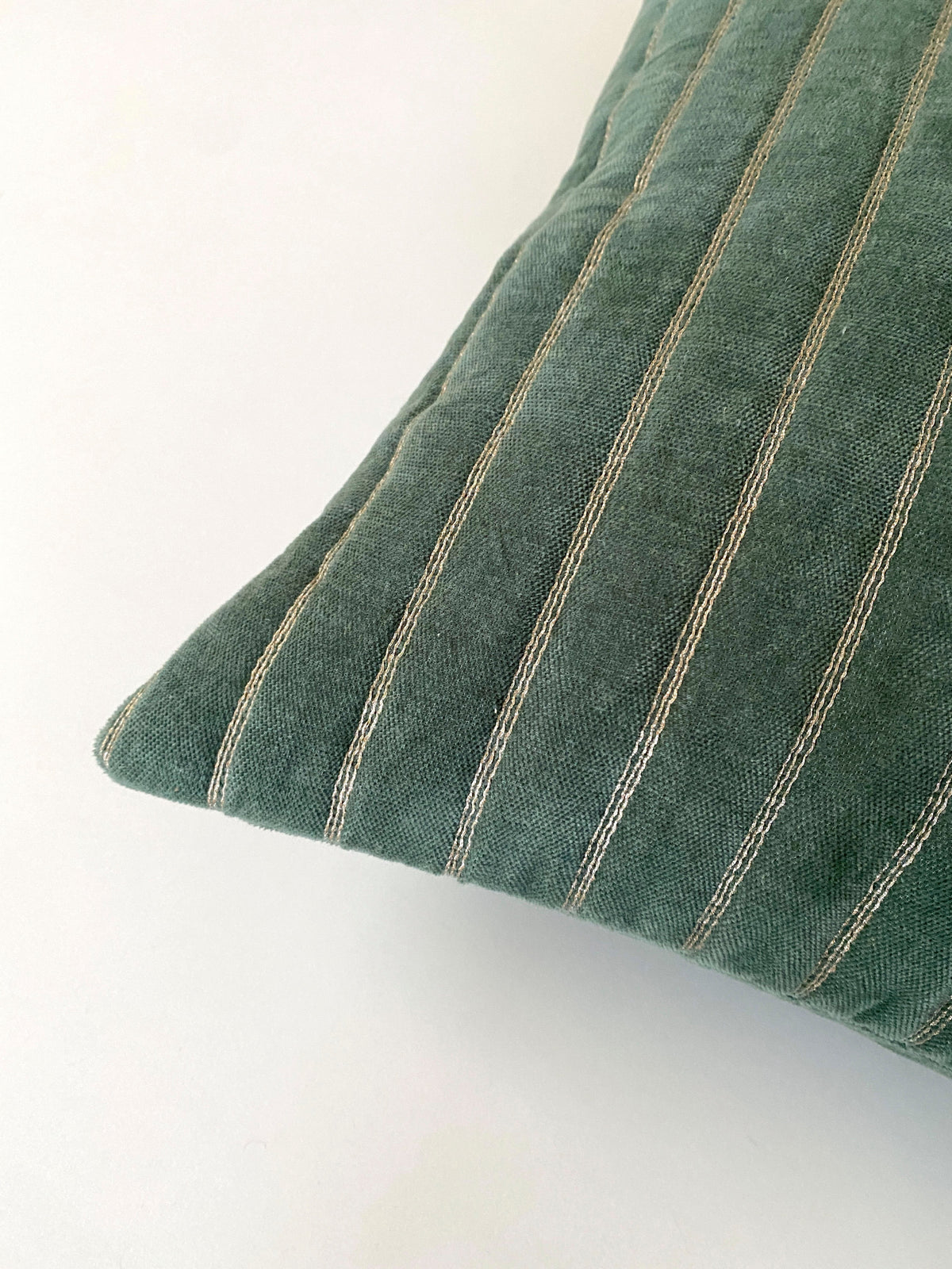 Eden Striped Eucalyptus Cushion Cover by Sanctuary Living - Home Artisan