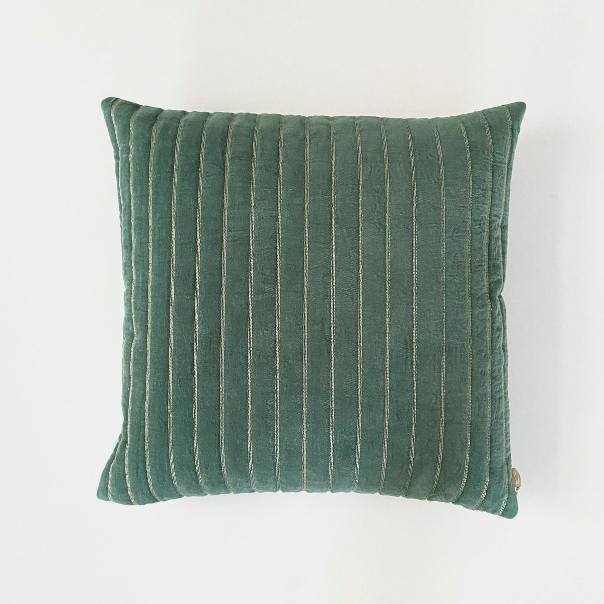 Eden Striped Eucalyptus Cushion Cover by Sanctuary Living - Home Artisan