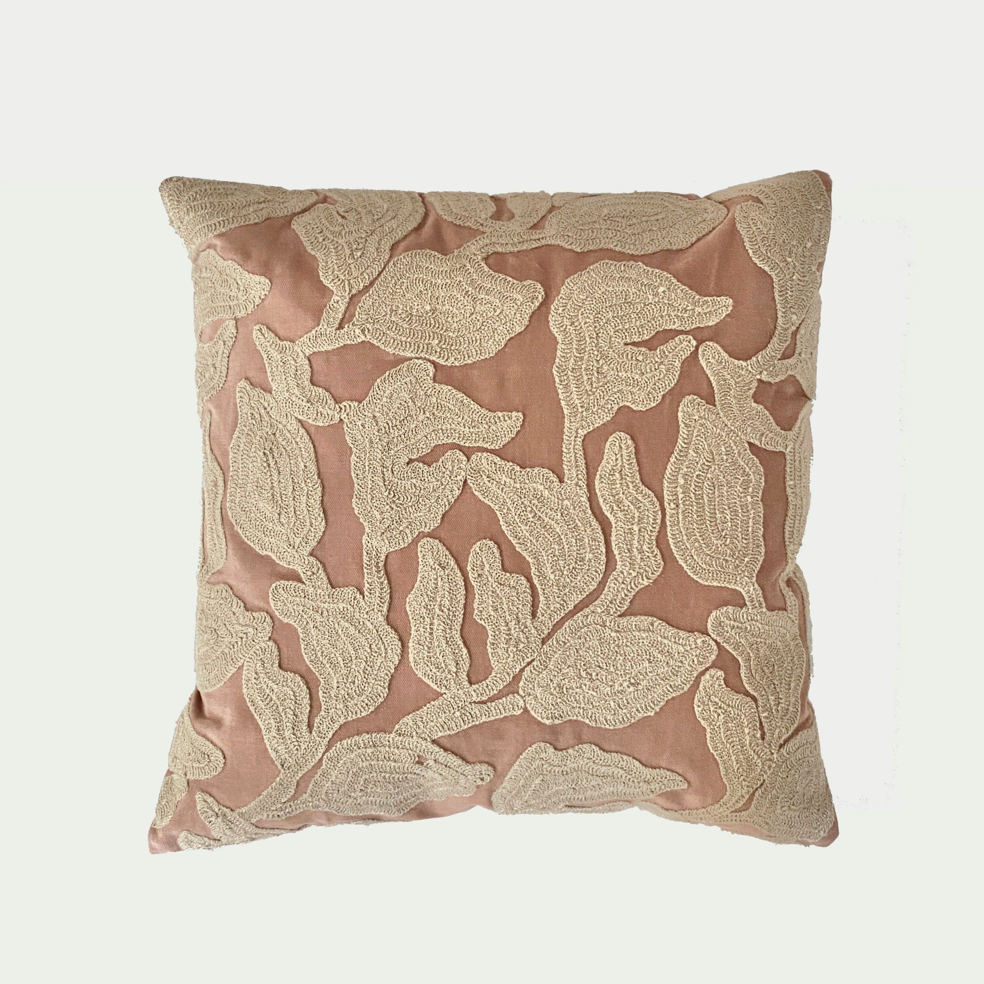 Cascade Embroidered Spice Cushion Cover by Sanctuary Living - Home Artisan