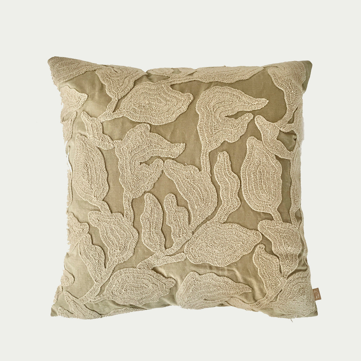 Cascade Embroidered Sand Cushion Cover by Sanctuary Living - Home Artisan