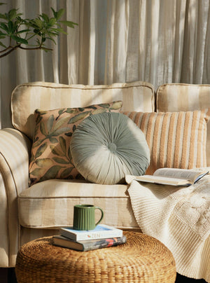 Cuddle Sage Round Cushion by Sanctuary Living - Home Artisan