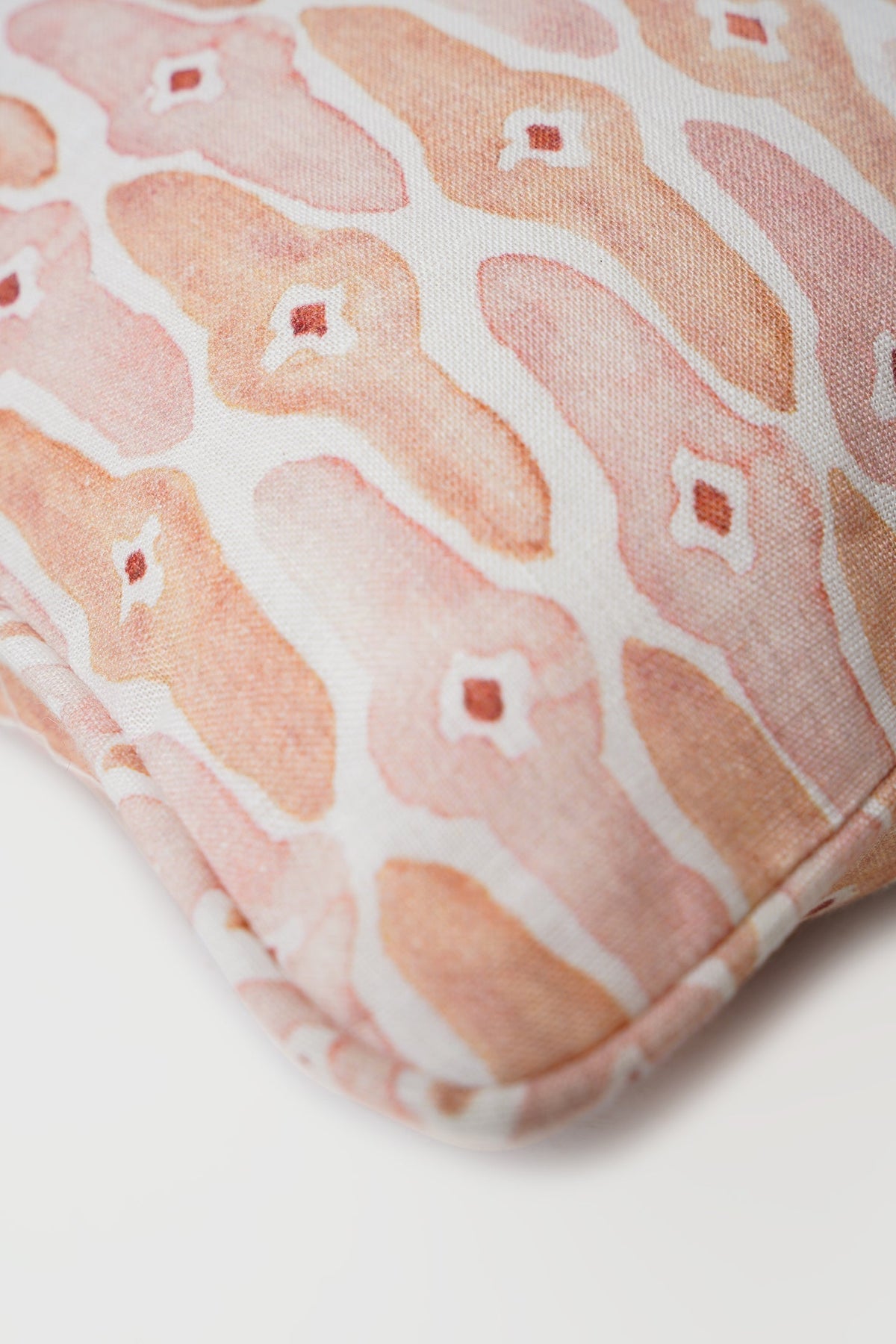 Mosaic Blush Lumbar Cushion Cover by Sanctuary Living - Home Artisan