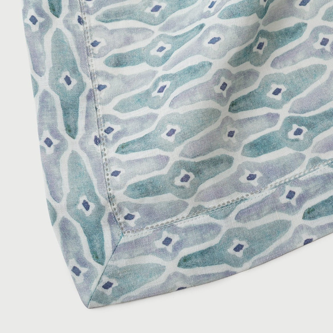 Mosaic Blue Table Cover (8 seater) by Sanctuary Living - Home Artisan