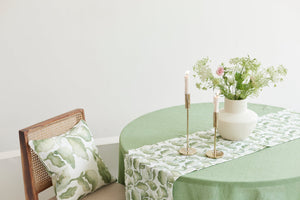 Cascade Green Table Runner (6 seater) by Sanctuary Living - Home Artisan